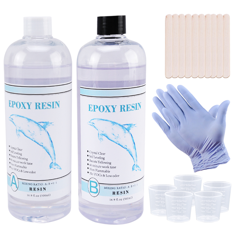 Resin Color Paste - 1:1 Clear Epoxy Resin Crystal Clear