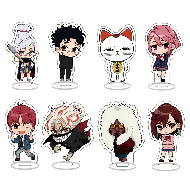 Resin Art Things - Anime Dandadan Acrylic Stand Model Plate