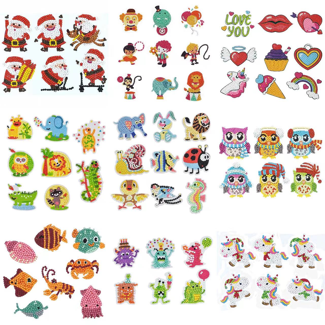 Diamond Painting Stickers 5D D - Resin Art Gift recension och pris