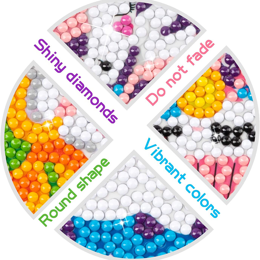 Diamond Painting Stickers 5D D - Resin Art Gift recension och pris