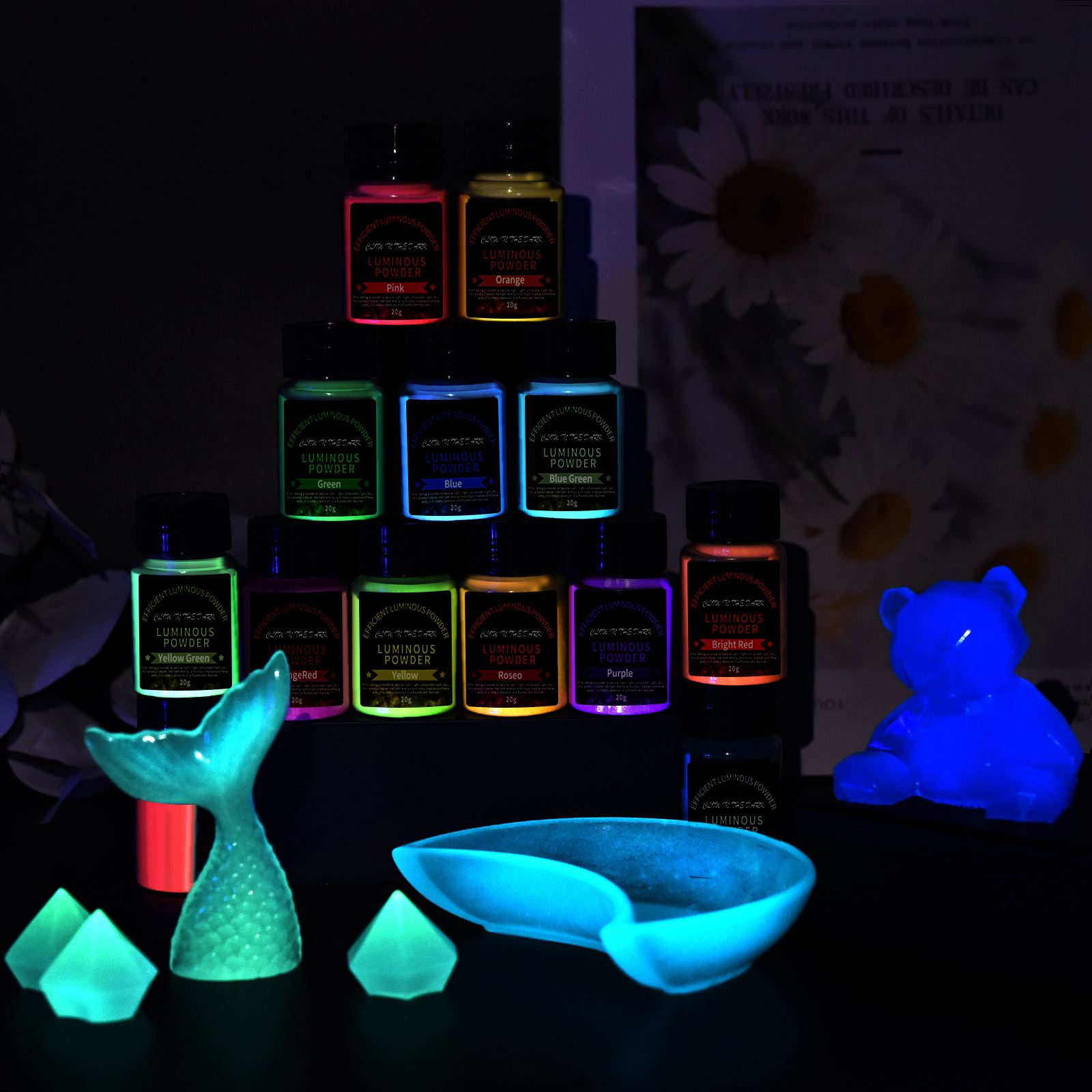 20g Long Lasting Bright Lumino - Resin Art Liquid recension och pris