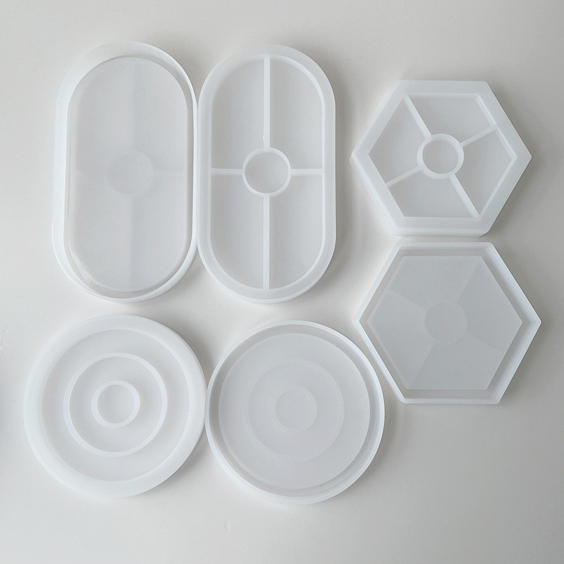 Round Coaster Silicone Mold DI - Resin Art Tray recension och pris