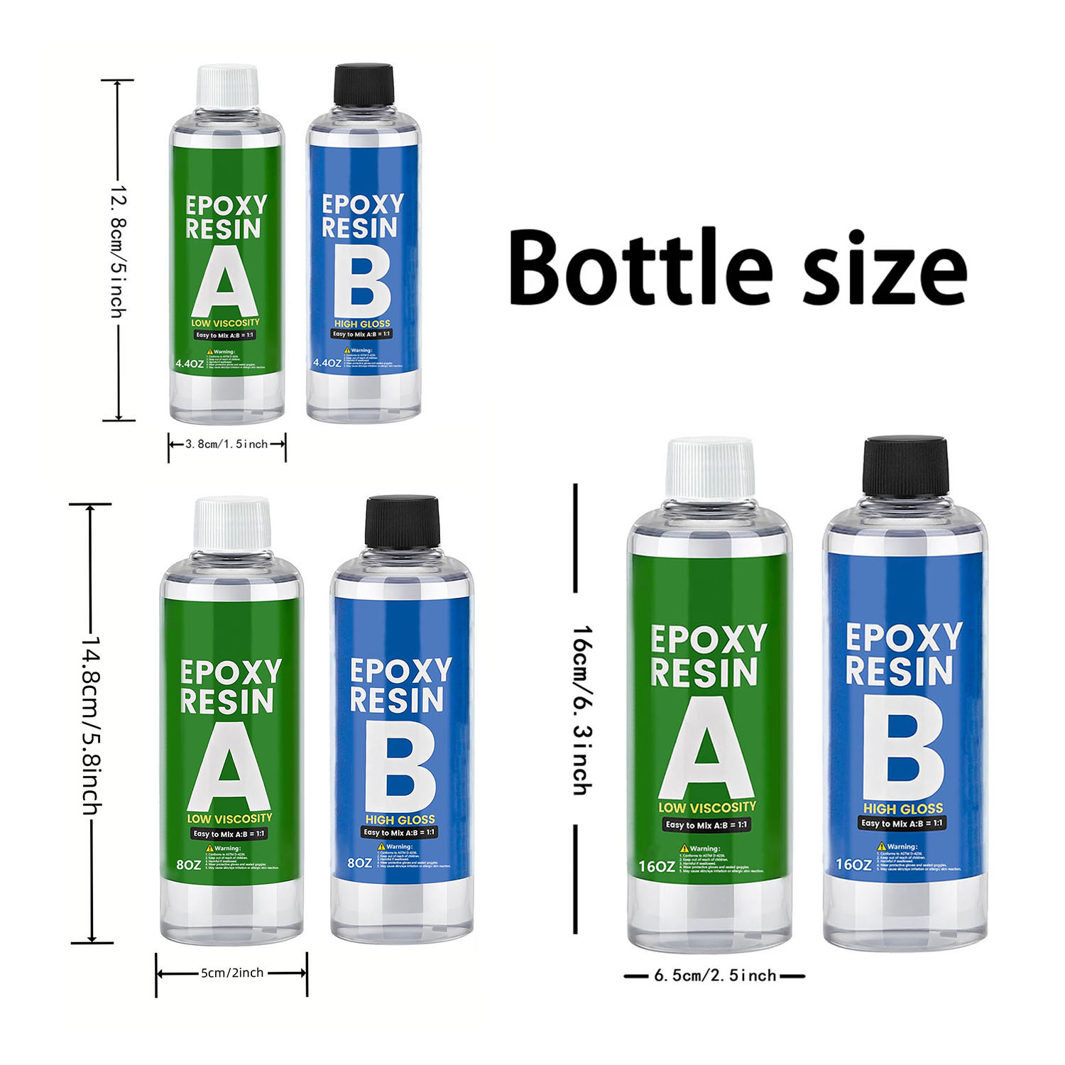 250ml-1000ml Epoxy Resin Casti - Resin Art Liquid recension och pris