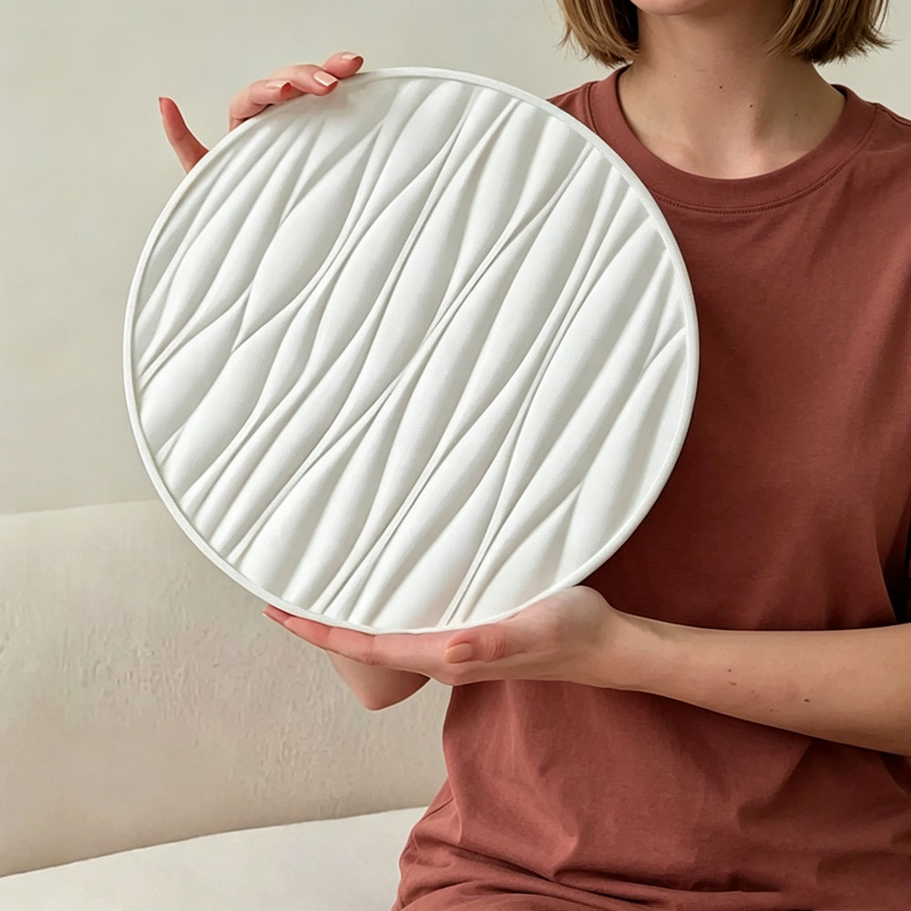 Large Round Tray Silicone Mold - Resin Art Tray recension och pris