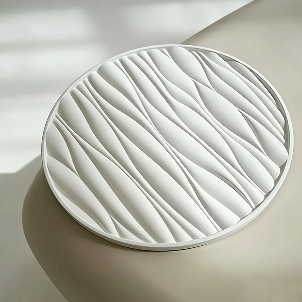 Large Round Tray Silicone Mold - Resin Art Tray recension och pris