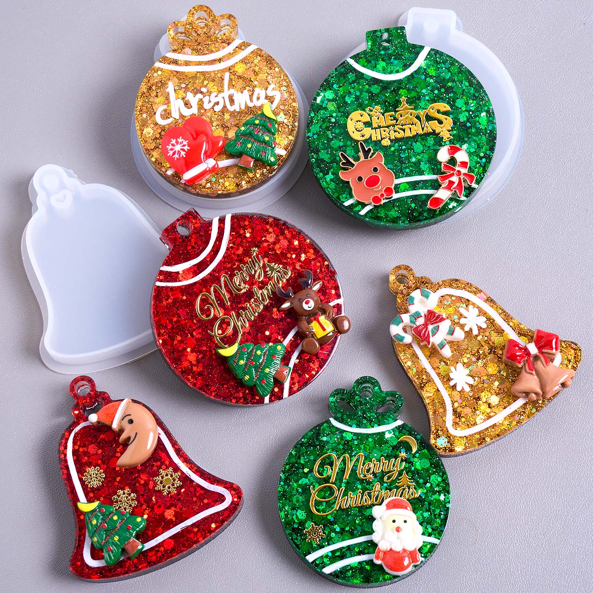 Xmas Tag Pendant Silicone Mold - Resin Art Things recension och pris