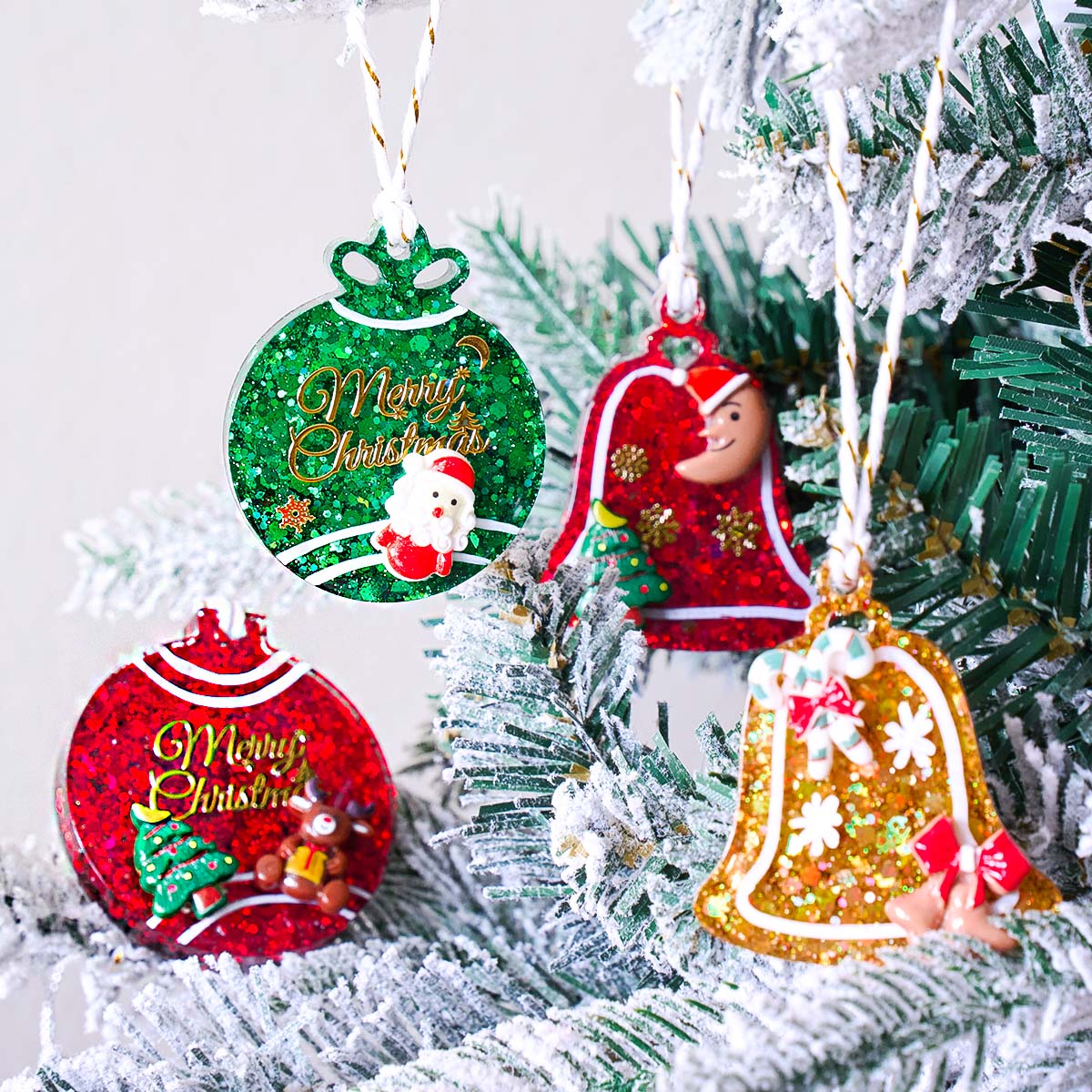 Xmas Tag Pendant Silicone Mold - Resin Art Things recension och pris