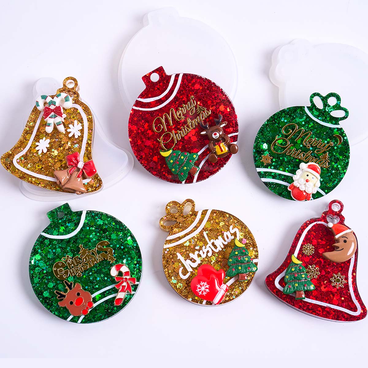 Xmas Tag Pendant Silicone Mold - Resin Art Things recension och pris