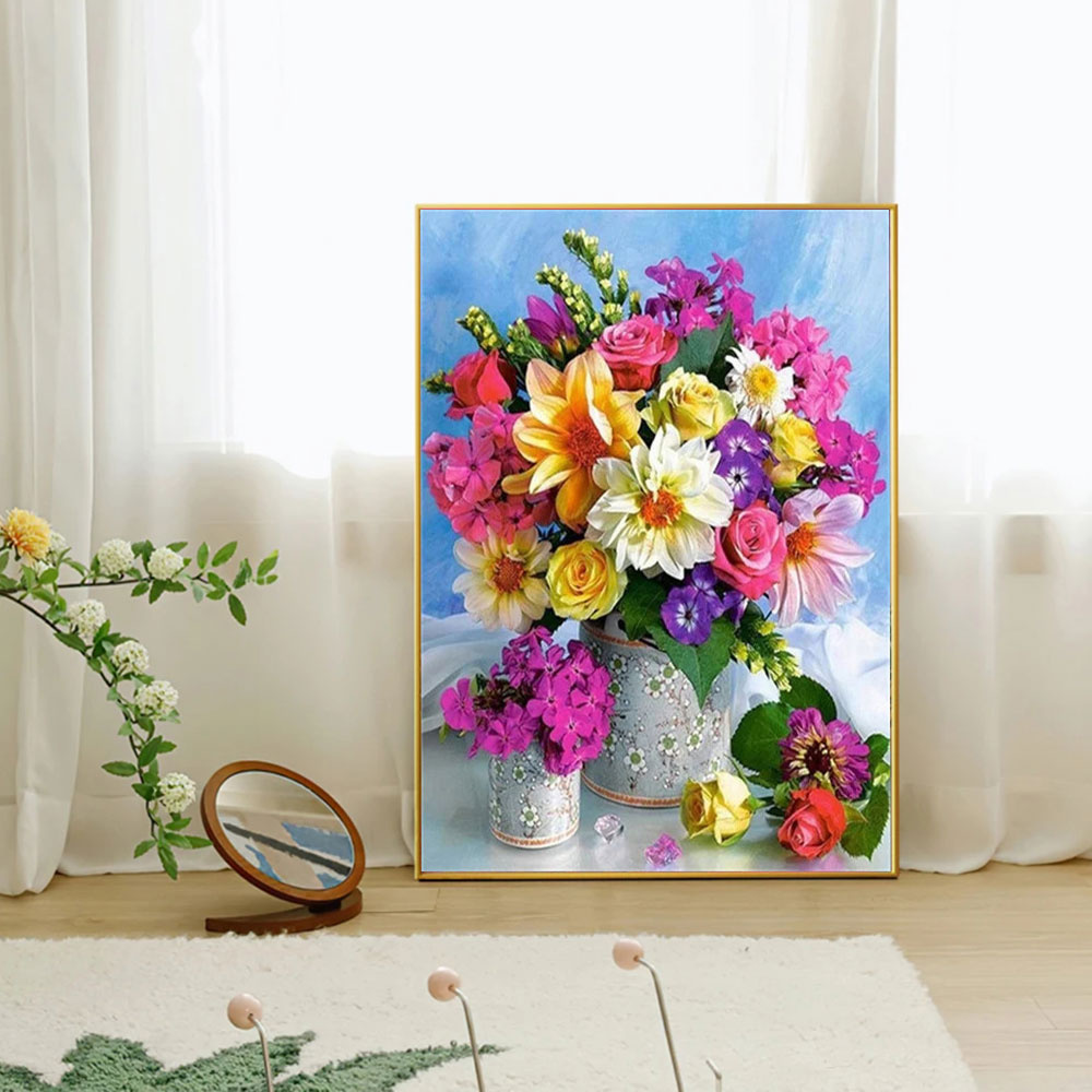 Full Diamond Mosaic Flower 5D  - Resin Art Gift recension och pris