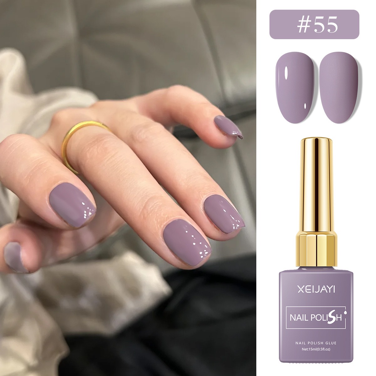 6PCS/SET 15ml Gel Nail Polish  - Resin Art Varnish recension och pris