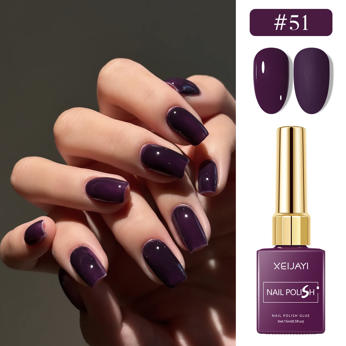 6PCS/SET 15ml Gel Nail Polish  - Resin Art Varnish recension och pris