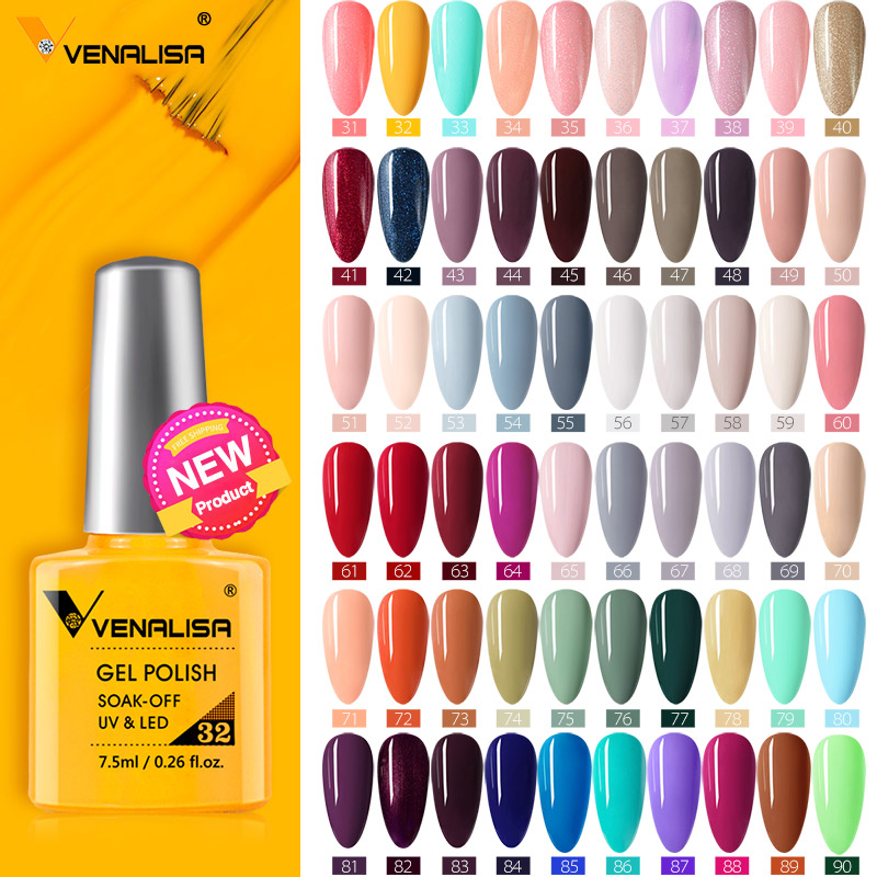 VENALISA Nail Gel Polish Semi  - Resin Art Varnish recension och pris