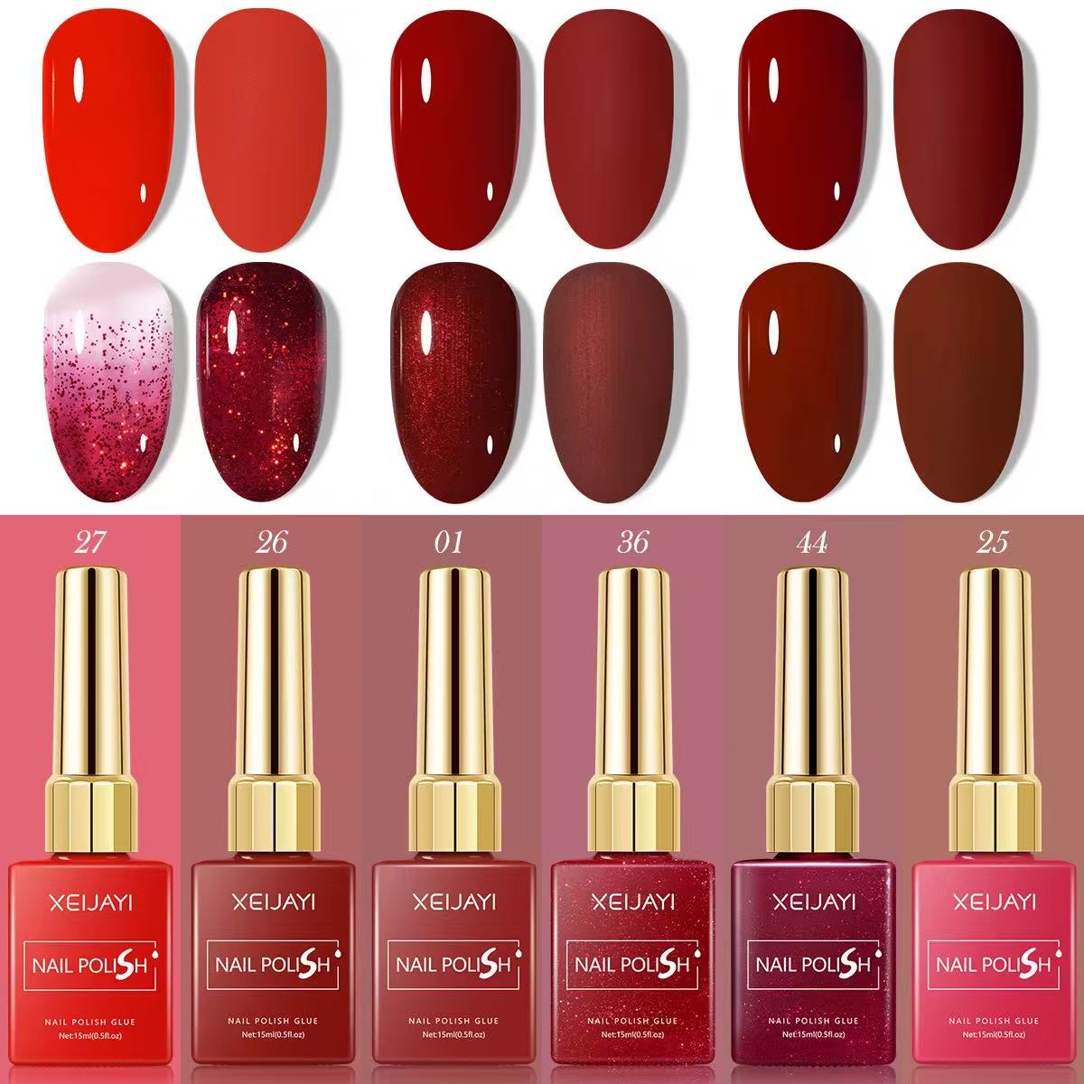 15ml Gel Nail Polish 6 Colors  - Resin Art Varnish recension och pris