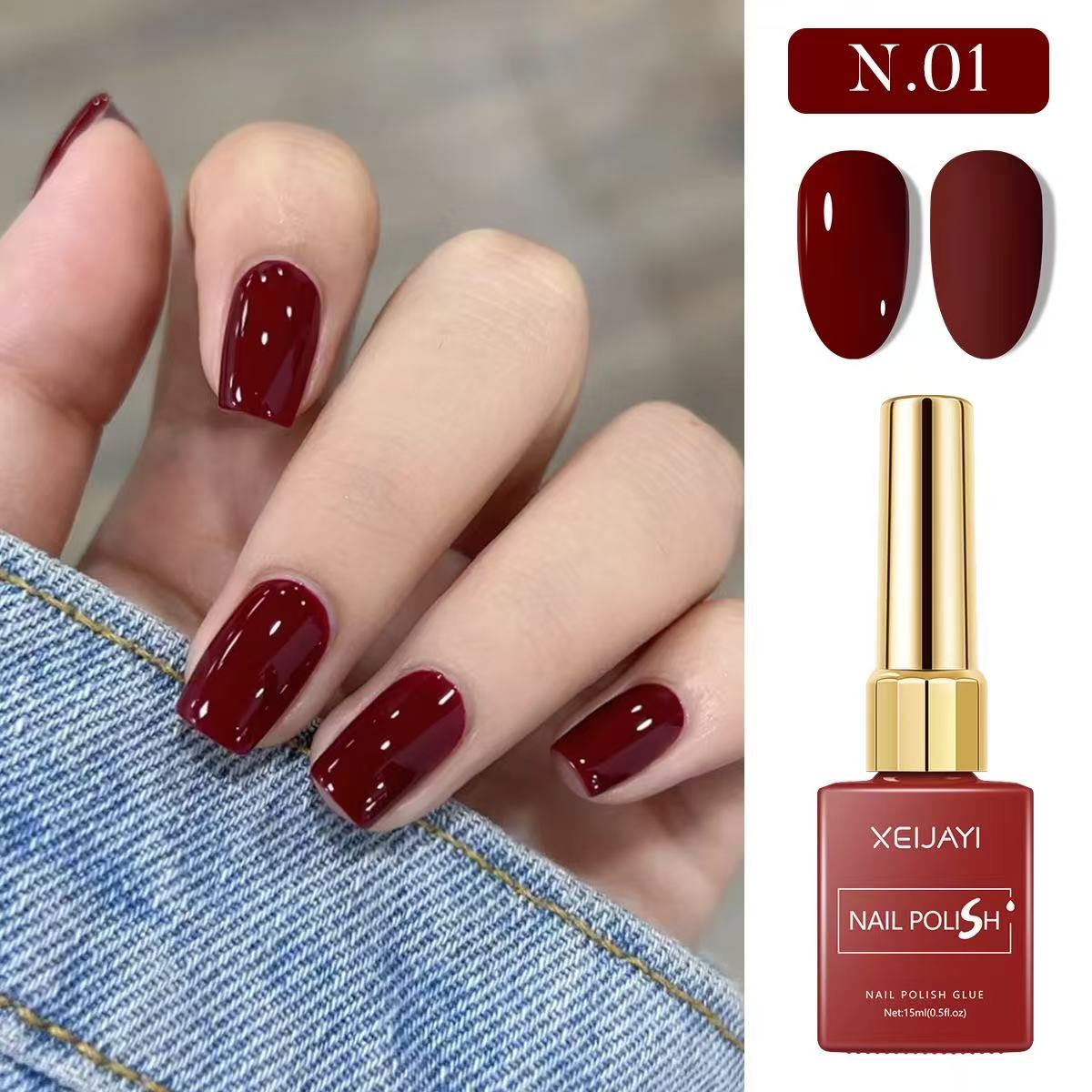 15ml Gel Nail Polish 6 Colors  - Resin Art Varnish recension och pris