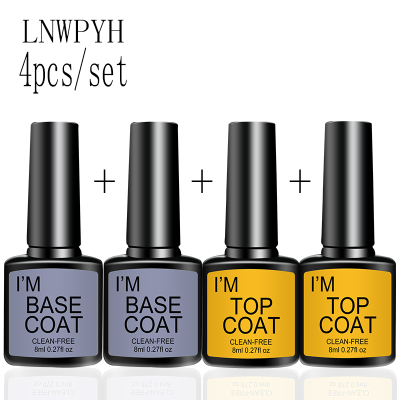 4 Pcs/Set Top Coat And Base Co - Resin Art Varnish recension och pris