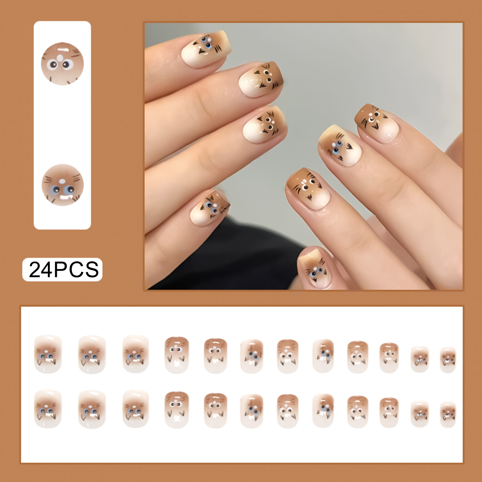 Fake Nails Resin Short Press o - Resin Art Online recension och pris