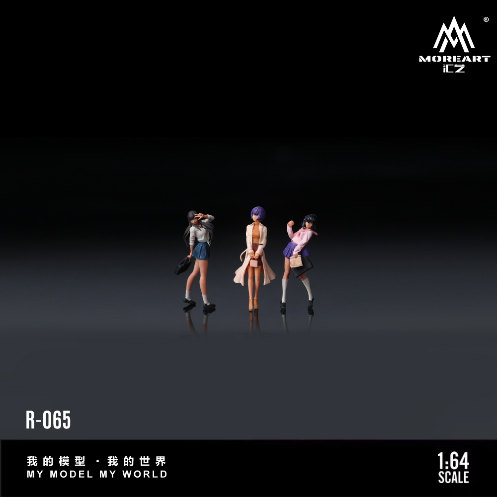 More Art 1:64 Dynamic Girl Dol - Resin Art Gift recension och pris