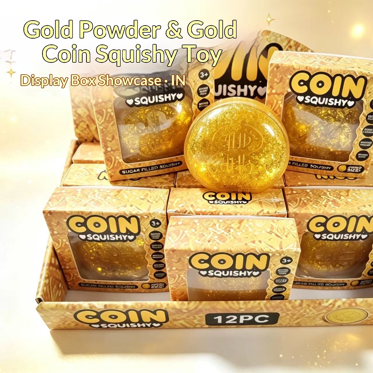 12pcs/Full Case 8.5cm Glitter  - Resin Art Glitter recension och pris