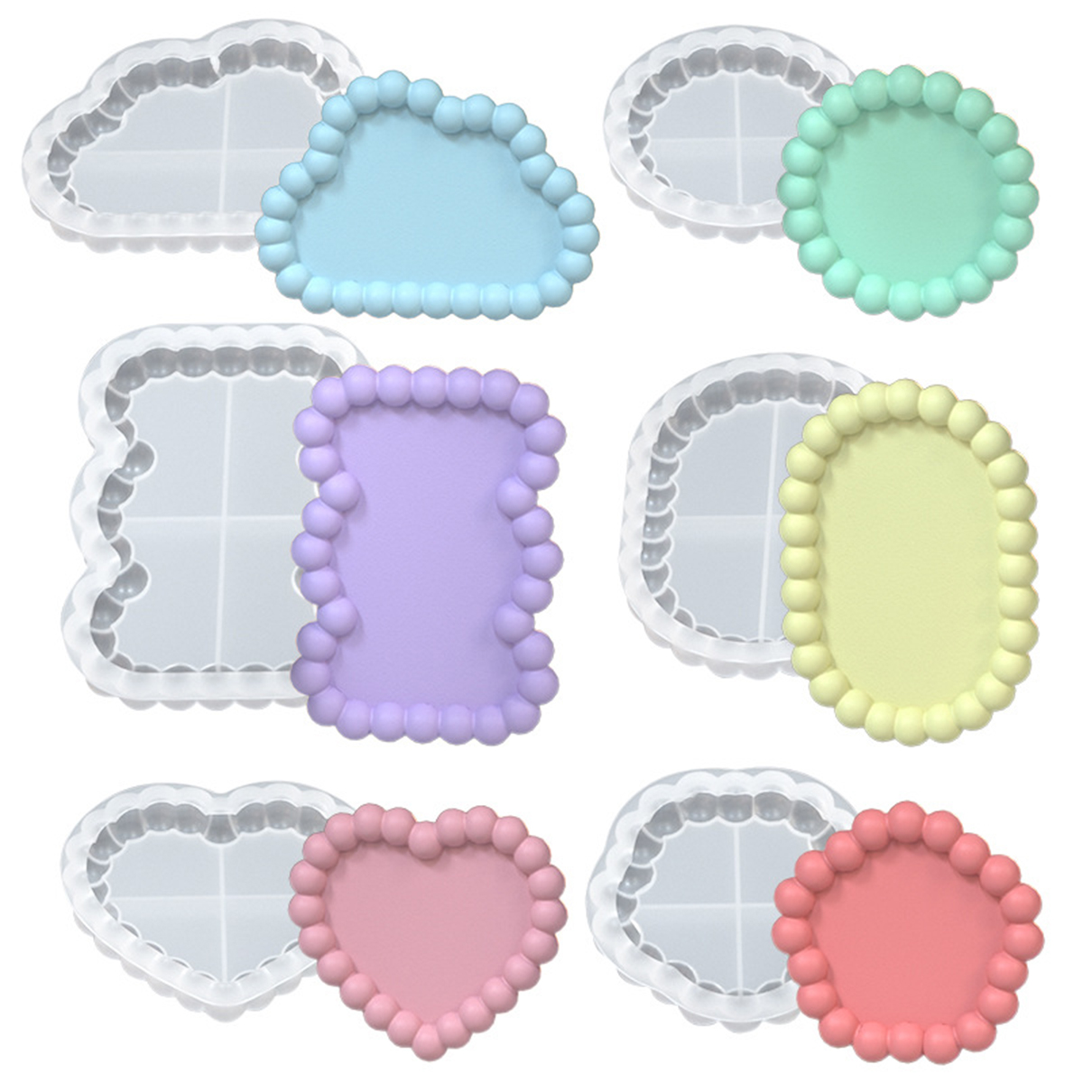 Bubble Tray Silicone Mold DIY  - Resin Art Tray recension och pris