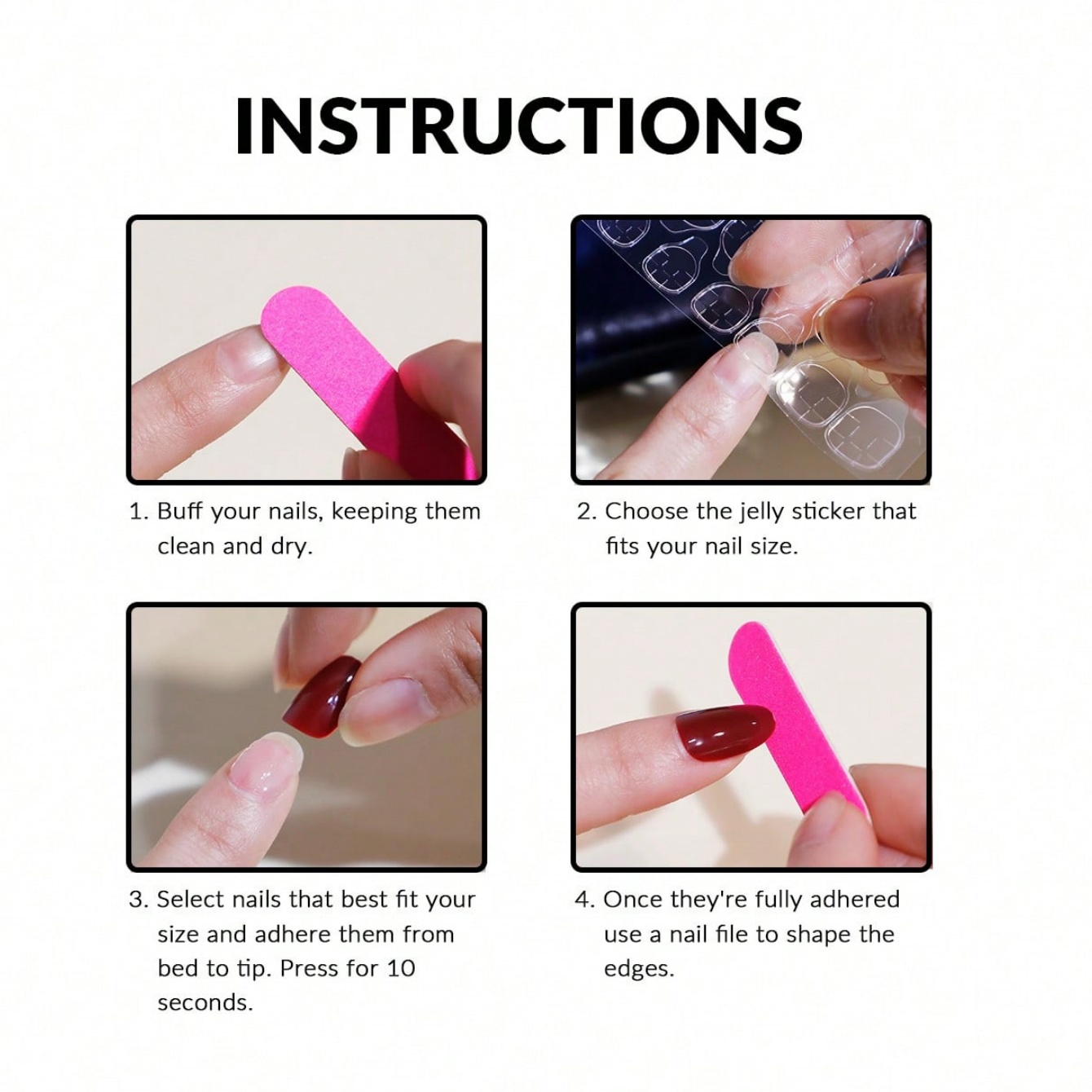 10pcs Pure Hand Pressed Short  - Resin Art Glitter recension och pris