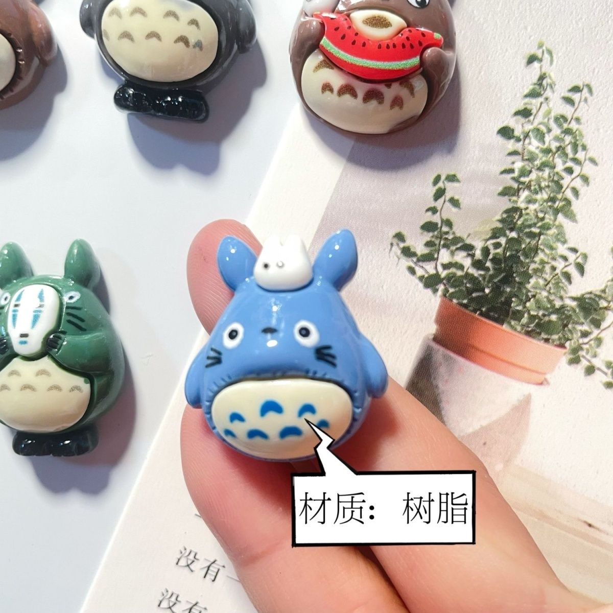 Totoro Anime Resin Fridge Magn - Resin Art Things recension och pris