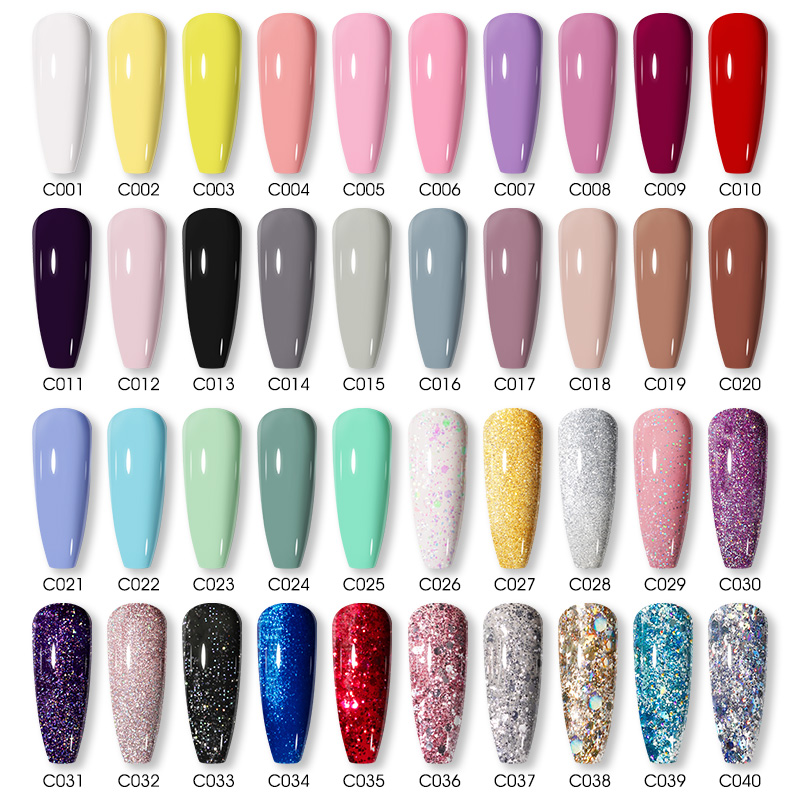 ROSALIND 15ML Glitter Nail Gel - Resin Art Varnish recension och pris