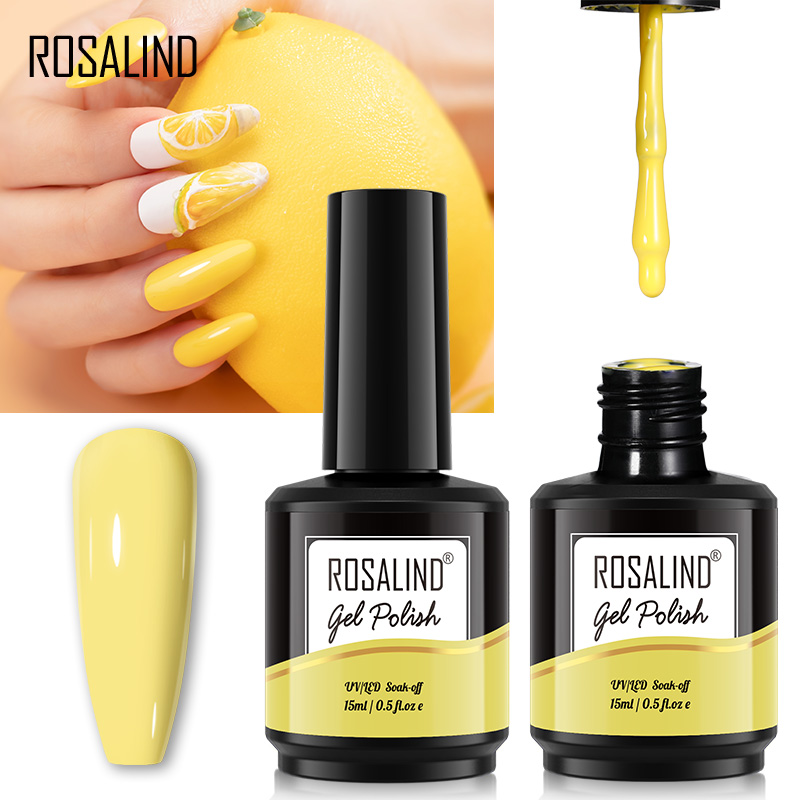 ROSALIND 15ML Glitter Nail Gel - Resin Art Varnish recension och pris