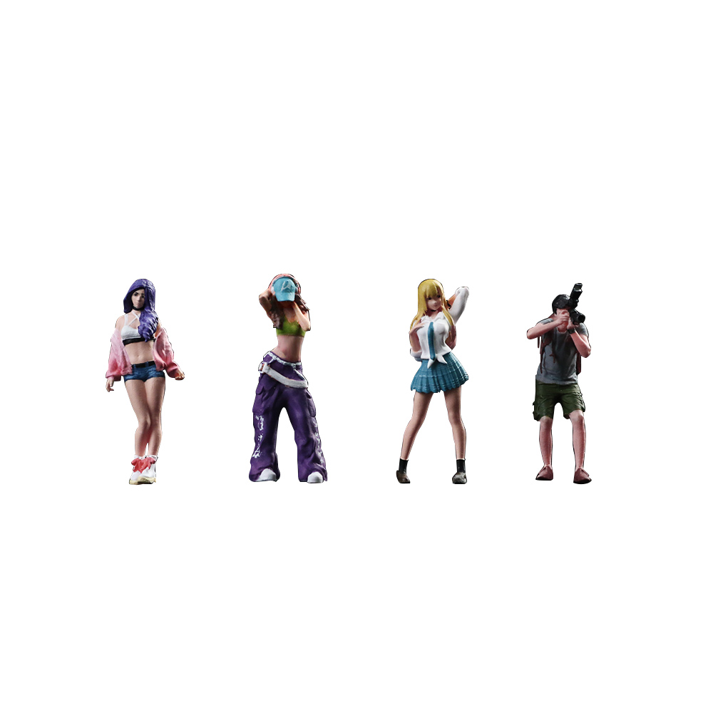More Art 1:64 Action Figure Se - Resin Art Gift recension och pris